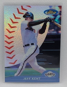 2000 Topps Finest Jeff Kent Refractor #38 Giants - Picture 1 of 2
