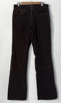 Polo Jeans Co Ralph Lauren Women's Brown Corduroy Pants Sz 8 5 Pocket - Image 1 of 4