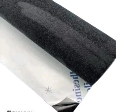 黑色米色巧克力 Alcantara 风格自粘汽车内部乙烯基包装人造 — 第 1/4 张图片