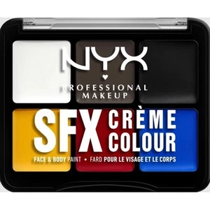 New NYX SFX Creme Colour Primary Colours 6 x 1g ~ Professional Face & Body Paint - Picture 1 of 7