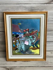 Ediciones Beascoa Vintage Disney Dumbo Goofy Mickey Mouse Enmarcado Lámina Arte Impresión - Imagen 1 de 7