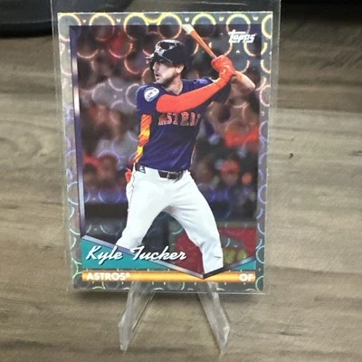 2024 Topps Archives Kyle Tucker Silver Foilboard Parallel #242 SP Cubs Astros - Image 1 of 2