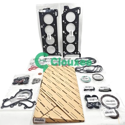 New Genuine Head Gasket Set for Toyota Sequoia Tundra Lexus LX570 5.7L 3URFE Foto 1 de 4
