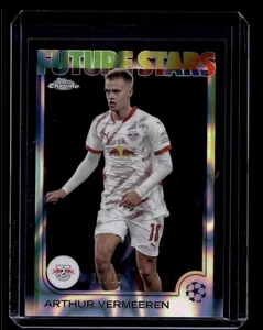 2024-25 Topps Chrome #135 Arthur Vermeeren rifrattore lava nero #/10 - Foto 1 di 2