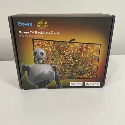 Govee TV Backlight 3 Lite For 55-65 inch TVs New Open Box H6099 - Image 1 of 4