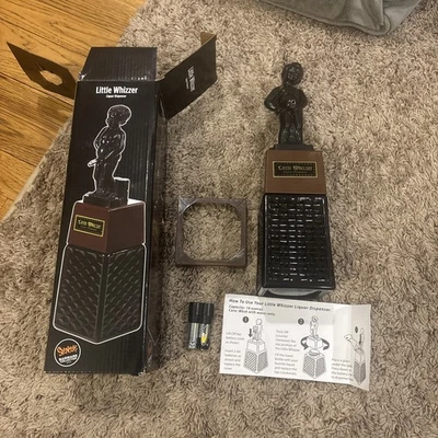 Vintage Novelty Barware Bonny Boy Little Whizzer Liquor Dispenser Decanter Works - Image 1 of 4