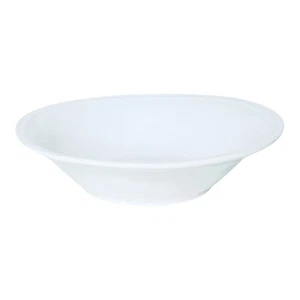 Vietri Viva ARIA White Embossed Organic Shape Stoneware 7 1/4” Cereal Bowl NWT - Picture 1 of 7