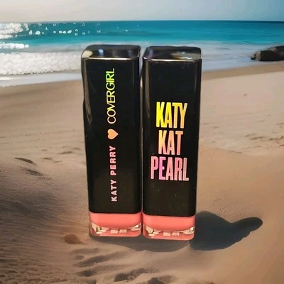 2-Covergirl-KATY KAT PEARL-Katy Perry-Lipstick-PURRTY in PINK-KP16-TAMPER TAB! - Image 1 of 4