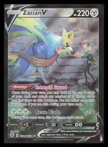 Zacian V Ultra Rare SWSH10: Astral Radiance Trainer Gallery TG21/TG30 NM - Picture 1 of 2