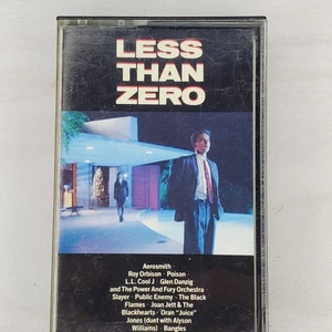 Less Than Zero Soundtrack Cassette Tape 1987 Danzig Slayer Def Jam - Picture 1 of 3