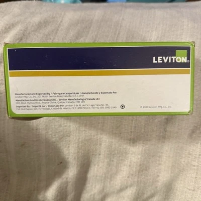 Leviton CS836-5C 3-Pole, 4-Wire Locking CS Plug, 50A 250V, 3 Phase - Image 1 of 4