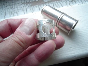 Vintage Silver Plate Selmer Ligature for Soprano Saxophone Mouthpiece - Picture 1 of 5