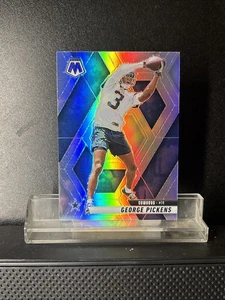 2025 Panini Mosaic - George Pickens Silver #109 Dallas Cowboys - Bild 1 von 2