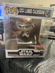 Funko Pop! Deluxe: Star Wars Jabba's Skiff: Lando Calrissian #621 Bobble Head - Picture 1 of 3