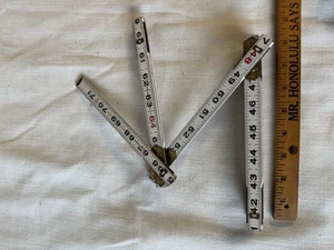 Vintage Craftsman No. 68 Folding Wood Ruler – Made in USA - Picture 1 of 2
