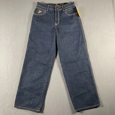 Akademiks Jeans Boys 18 Straight Leg Embroidered Pockets AKDMKS Denim Pants - Image 1 of 4
