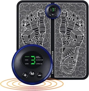 EMS Fußmassagegerät USB Matte Pad Blut Muskel Durchblutung Schmerzlinderung 6 Modi 9 Int - Bild 1 von 7