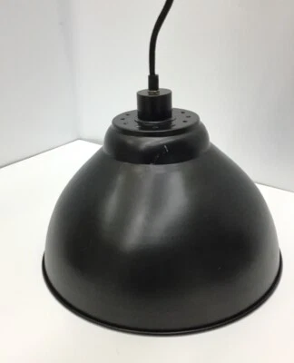 Industrial Metal Dome Black Pendant Light for Kitchen Island Lighting Fixture - Image 1 of 4