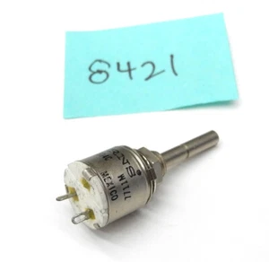 Dos ollas de cermet de cinta de audio Bourns 500K de lote antiguo, buje de 1/4", eje de 1/8"" x 5/8"". PD - Imagen 1 de 1