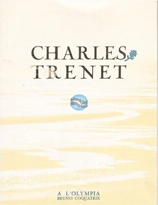 CHARLES TRENET CARTON D'INVITATION A L'OLYMPIA 10 AVRIL 1975 (vierge) - Imagen 1 de 1