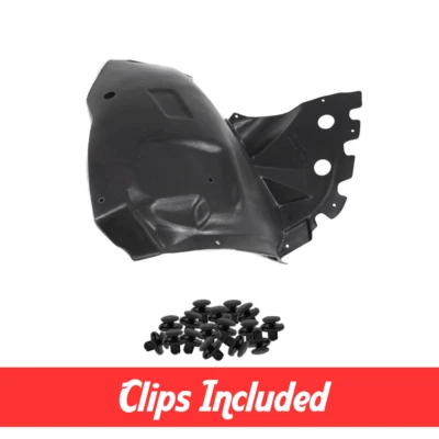 Right Fender Liner Front Section w/ Clips For 2008-2013 Cadillac CTS GM1249198 Foto 1 de 4