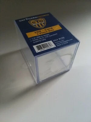 SafTgard 150ct Plastic Card Box 2 Piece Slide Design NIP Small Figures Models - Image 1 of 2