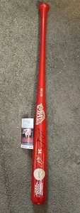 DAVID ORTIZ AUTOGRAPH COOPERSTOWN HALL OF FAME FULL SIZE #'d LASER STAT BAT- JSA - Picture 1 of 7