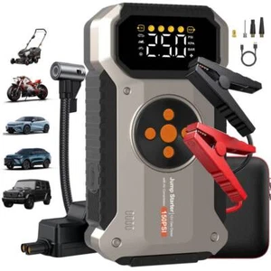 7000A Car Jump Starter With Air Compressor Pack Booster 12V Power Bank - Picture 1 of 8