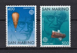 San Marino ~ 1983 Europa - August Picard Sc# 1049-1050 **/NH (fb040) - Picture 1 of 2