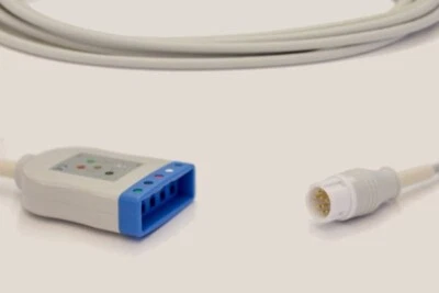 Philips  Compatible 5 Lead ECG Trunk Cable, 3.0 m T08-05-30M - Image 1 of 2