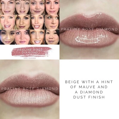 LipSense Praline Rose Diamond Long Lasting Liquid Lip Color Full Size Free Ship - Image 1 of 2