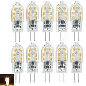 10X G4 LED 1W 12V Warmweiß Lampe Birne Halogenlampe Stiftsockel Leuchtmittel - Bild 1 von 6