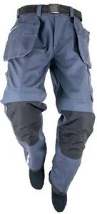 Unbreakable Harrier Extreme Polialgodón Lona Gris Funda Pantalón de Trabajo #U223 - Imagen 1 de 1
