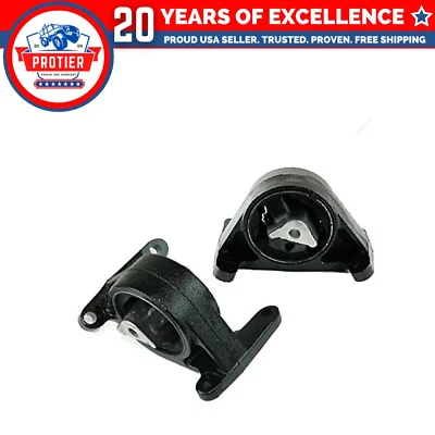 Se adapta a Jeep Grand Cherokee 1999-2004 4,7 L montaje de motor delantero izquierdo y derecho 2 piezas: Foto 1 de 2