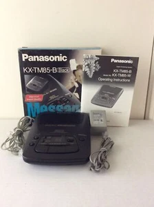 Système de réponse téléphonique numérique noir Panasonic KX-TM85-B - Photo 1/3