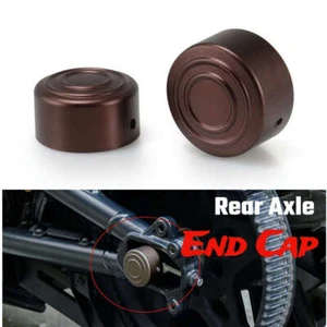 Red Rear Axle Nut Cover Bolt End Cap For Harley Pan America Sportster S RH1250S - Picture 1 of 9