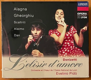DONIZETTI L'elisir d'Amore Alagna  LONDON 1997 CD BOX SET  RARE SEALED - Bild 1 von 2