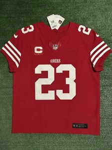 Authentic Christian McCaffrey San Francisco 49ers Nike FUSE Elite Jersey 48/XL - Picture 1 of 11