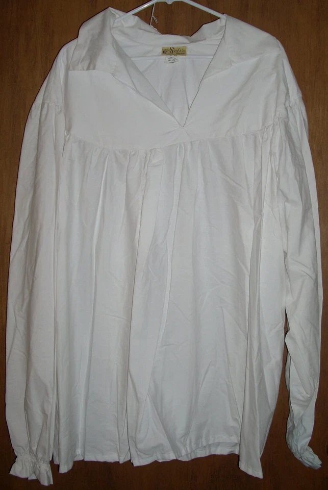 Camisas de hombre pirata/renacentista Drop Yuke-varios colores AHORA hasta talla 5XL Foto 1 de 1