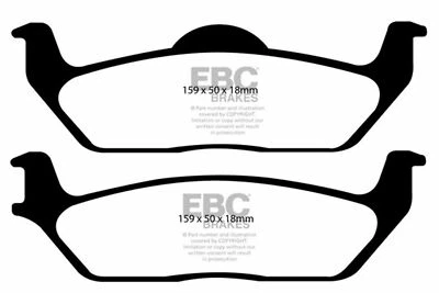 EBC Brakes DP61697 6000 Series Greenstuff Truck/SUV Brakes Disc Pads - Image 1 of 3