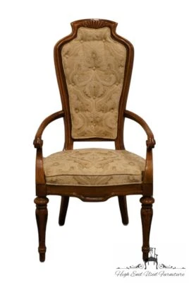 Silla de comedor con respaldo de bastón estilo neoclásico italiano DREXEL Heritage Foto 1 de 4