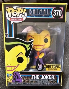 Funko Pop! Heroes The Joker #370 Black Light Hot Topic Exclusive - Picture 1 of 2
