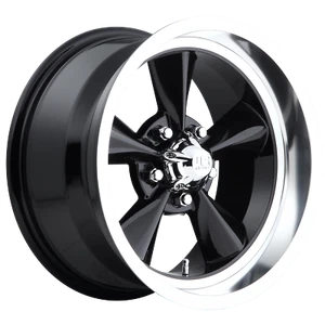 US Mag 1Pc STANDARD Gloss Black 17x8" Rim 5X4.5+1 offset, Each - Picture 1 of 4