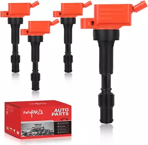 Set of 4 Ignition Coil Pack UF816 Hyundai Veloster Kona Elantra Sonata Hybrid Ki - Picture 1 of 6