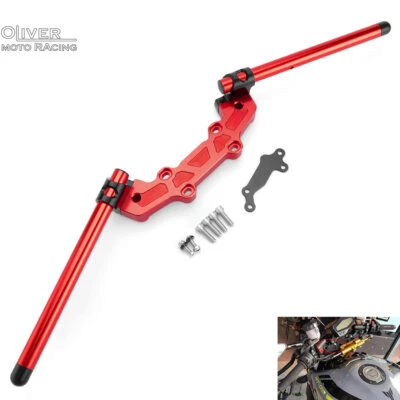 Adjustable Clip on Handlebars Handle Bar For Yamaha MT09 2013-2022 FZ 09 FZ-09  - Image 1 of 4
