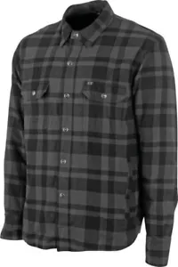Speed and Strength 892273 Grey Medium Black 9 2.0 Moto Shirt - Picture 1 of 2