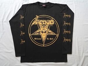 VENOM - Welcome to hell Long sleeve shirt (L) Heavy Black Metal