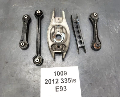 ✅ OEM BMW E90 E92 Rear Driver Lower Upper Suspension Control Arm Wishbone SET - Image 1 of 4