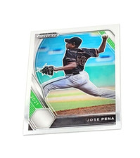 2021 Panini Prizm Baseball Draft Picks Silver Jose Pena #PDP175