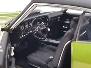 1970 Chevrolet Chevelle Restomod Citrus Green W/Vinyl Top 1/18 Acme A1805525vt - Picture 1 of 3